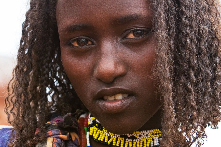203   Young woman from the Borana tribe